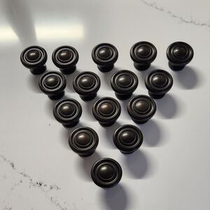 Antiqued Finish Cabinet or Drawer Pulls (15)